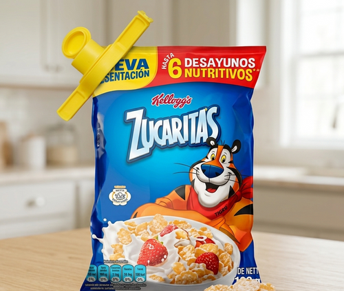 Clip con Tapa para Bolsas x 6