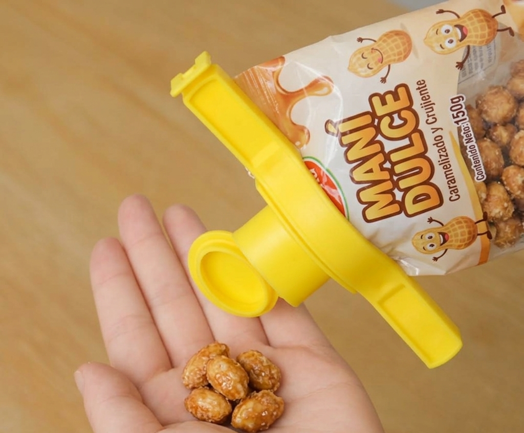 Clip con Tapa para Bolsas x 6